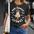 Cowboy Ghost Boot Scooting Spooky Western Halloween T-Shirt Gifts for Her