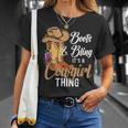 Funny Cowgirl Boots Bling Women Cute Love Country Life Unisex T-Shirt Gifts for Her