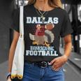 Dallas Thanksgiving Football Thanksgiving Turkey T-Shirt Gifts for Her