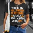 Easy This Is My Halloween Costume Diy Last Minute T-Shirt Gifts for Her