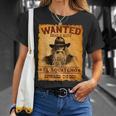 El Squatcho Wanted Poster Bigfoot Sasquatch Lover T-Shirt Gifts for Her