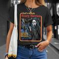 Halloween Let’S Watch Scary Horror Movies Ghost Killer T-Shirt Gifts for Her
