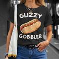Hot Dog Glizzy Gobbler Number One Glizzy Gladiator T-Shirt Gifts for Her