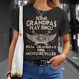 Funny Motorcycle For Grandpa Men Biker Motorcycle Rider Unisex T-Shirt Gifts for Her