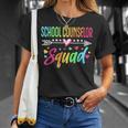 Funny School Counselor Squad Welcome Back To School Gift Unisex T-Shirt Gifts for Her