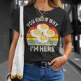Thanksgiving Deviled Eggs You Know Why I'm Here T-Shirt Gifts for Her