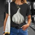 Garlic Lazy Easy Matching Halloween Costume T-Shirt Gifts for Her