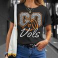 Go Chear Tennessee Orange Plaid Tn Lovers T-Shirt Gifts for Her