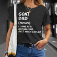 Goat Dad Definition Funny Unisex T-Shirt Gifts for Her