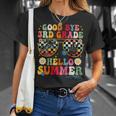 Goodbye 3Rd Grade Hello Summer Peace 3Rd Grade Graduate Unisex T-Shirt Gifts for Her