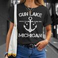 Gun Lake Michigan Fishing Camping Summer T-Shirt Gifts for Her