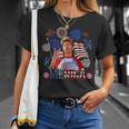 Happy 4Th Of July Merica Funny Joe American Flag Unisex T-Shirt Gifts for Her