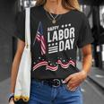 Happy Labor Day Graphic For American Workers T-Shirt Gifts for Her