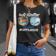 Happy Last Day Of School Hello Summer Sunglasses Beach Unisex T-Shirt Gifts for Her