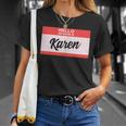 Hello My Name Is Karen Back To School T-Shirt Gifts for Her