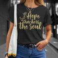 Hope Anchors The Soul & S000100 T-Shirt Gifts for Her