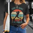 How To Bunt Dont Hit A Dinger Gifts For A Baseball Fan Unisex T-Shirt Gifts for Her