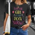 I Am The Girl At The Rock Show Rock Music Lover Vintage Unisex T-Shirt Gifts for Her