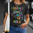 I Crushed Pre-K Graduation Boys Monster Truck Unisex T-Shirt Gifts for Her