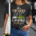Im A Flip Flops And Camping Kinda Girl Camper Gift Unisex T-Shirt Gifts for Her