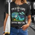 I’M Flip Flops And Camping Kinda Girl Traveling Lover Camp Unisex T-Shirt Gifts for Her