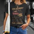 Im Sorry For What I Said While We Were Trying To Park The Camper - Im Sorry For What I Said While We Were Trying To Park The Camper Unisex T-Shirt Gifts for Her