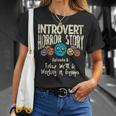 Introvert Shy Antisocial Horror Story Quote Of Workinggroup Antisocial T-Shirt Gifts for Her