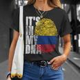 It's In My Dna Colombian Proud Hispanic Colombia Flag T-Shirt Gifts for Her