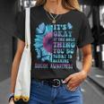 It's Okay If Only Thing You Do Is Breathe Suicide Prevention T-Shirt Gifts for Her