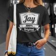 Jay Jay Personalized Name Birthday T-Shirt Gifts for Her