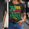 Junenth Im Black Everyday But Today Im Blackity Black Unisex T-Shirt Gifts for Her