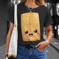Kawaii Halloween Group Costume Party S'mores Graham Cracker T-Shirt Gifts for Her