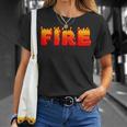 Last Minute Family Couples Halloween Fire And Ice Costumes T-Shirt Gifts for Her