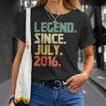 Legend Since July 2016 Gift Born In 2016 Gift Unisex T-Shirt Gifts for Her