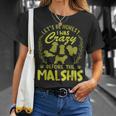 Lets Be Honest I Was Crazy Before Malshis Unisex T-Shirt Gifts for Her