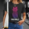 Lgbt-Q Bi-Sexual Pineapple Tropical Summer Cool Pride Gifts Unisex T-Shirt Gifts for Her