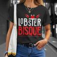 Lobster BisqueSeafood Lovers T-Shirt Gifts for Her