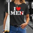 I Love Without The N Heart With N Crossed Out T-Shirt Gifts for Her