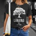 Maui Hawaii Strong Maui Wildfire Lahaina Survivor T-Shirt Gifts for Her