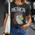 Merica Eagle Mullet 4Th Of July Redneck Patriot Gift Unisex T-Shirt Gifts for Her