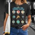 Molecular Biology Biologist Genetic Scientist Immune System T-Shirt Gifts for Her