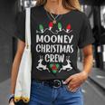 Mooney Name Gift Christmas Crew Mooney Unisex T-Shirt Gifts for Her