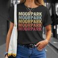 Moorpark California Moorpark Ca Retro Vintage Text T-Shirt Gifts for Her