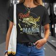 Mothers Day Funny Retro Reel Cool Mama Fishing Lover Gift For Women Unisex T-Shirt Gifts for Her