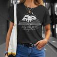 Mountain Camping Life Just One More Chapter Funny Book Lover Camping Funny Gifts Unisex T-Shirt Gifts for Her