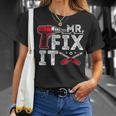 Mr Break It Mr Fix It Funny Dad & Son Matching Fathers Day Unisex T-Shirt Gifts for Her