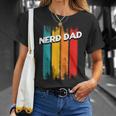 Nerd Dad Conservative Daddy Protective Father Funny Gift For Women Unisex T-Shirt Gifts for Her