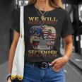 Never Forget Day Memorial 20Th Anniversary 911 Patriotic Unisex T-Shirt Gifts for Her