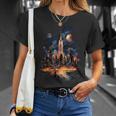 New York City Downtown Skyline Statue Of Liberty Nyc T-Shirt Gifts for Her