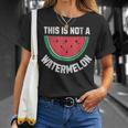 This Is Not A Watermelon Palestine Free Palestinian T-Shirt Gifts for Her